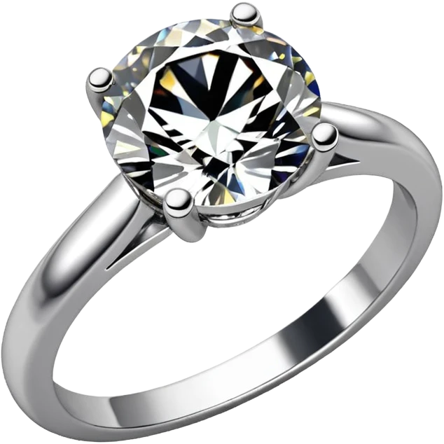 white jewelry ring emoji