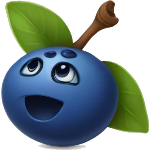 blueberry emoji