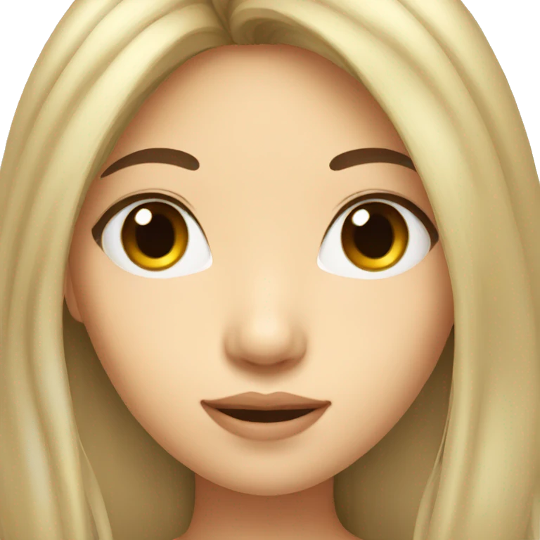 Long hair asian girl  emoji