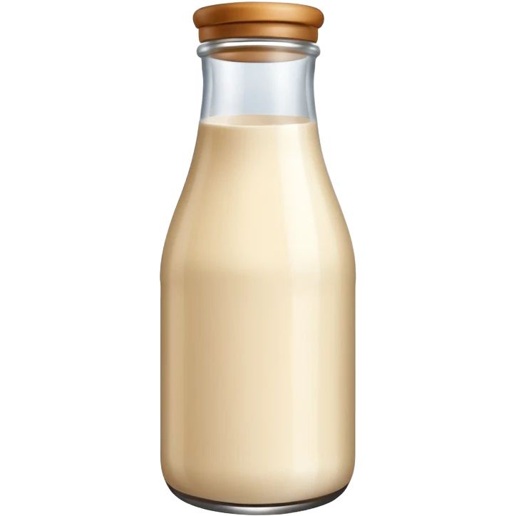 kurma milk in a bottle emoji