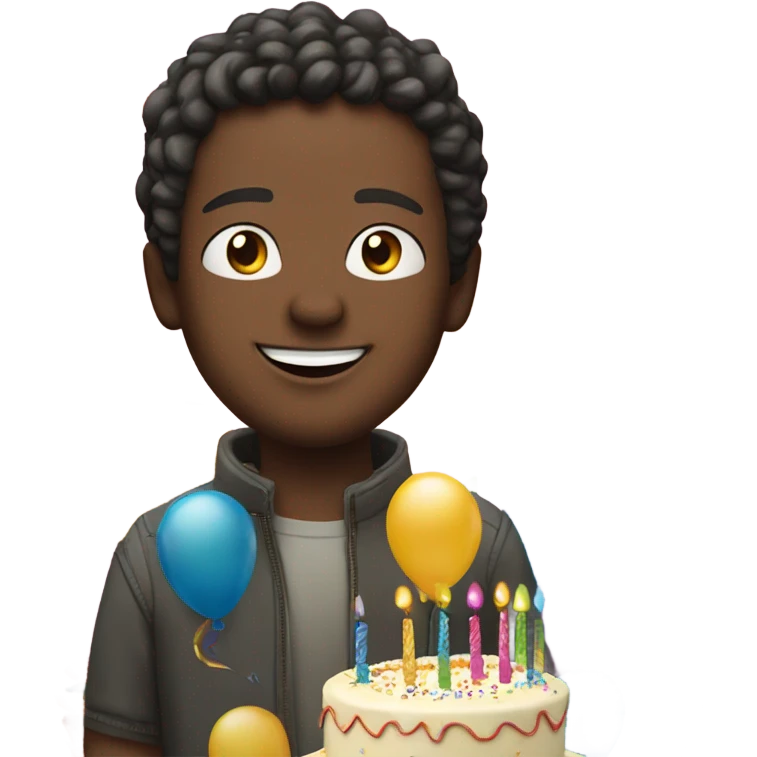 Happy birthday Ethan emoji
