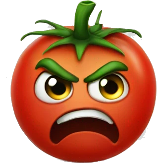 angry tomato emoji
