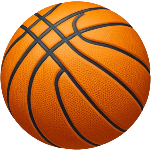 Aesthetic basketball emoji