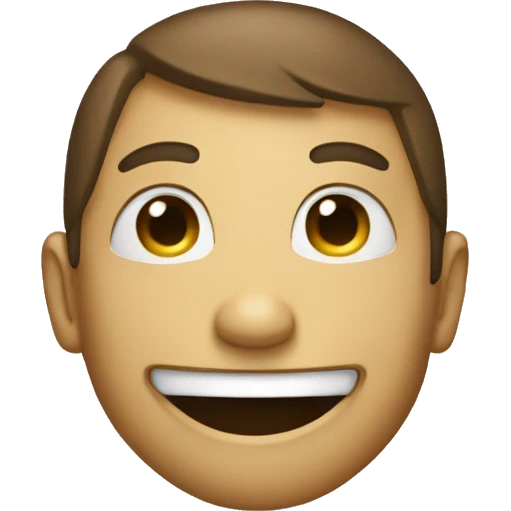 Secret face smiling emoji
