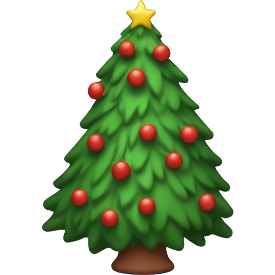 Charley brown Christmas tree  emoji