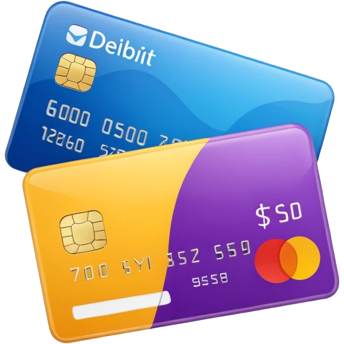 ACCEPTED PARTICIPATION METHODS — Debit and Credit Card together emoji