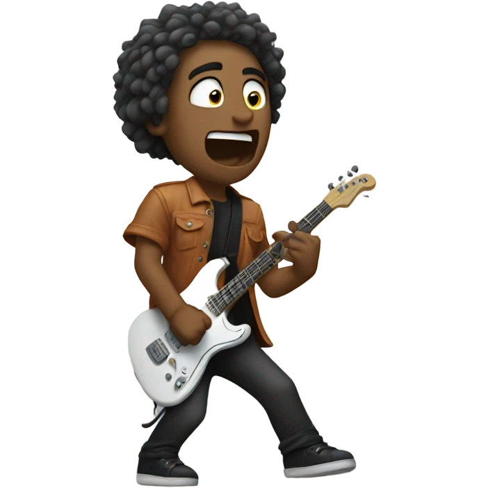 Rock out emoji