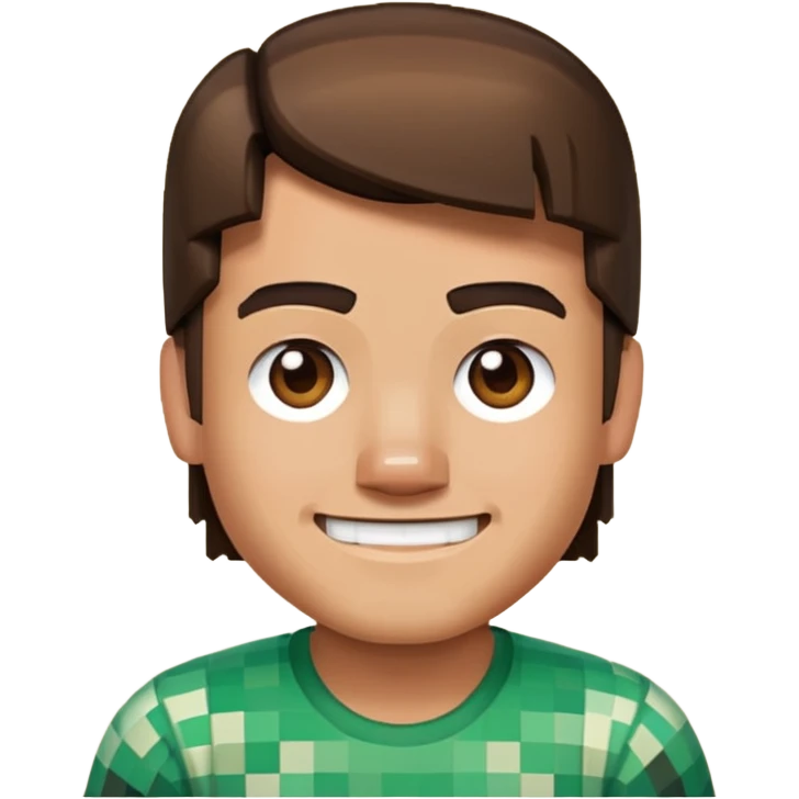 Steve Minecraft emoji