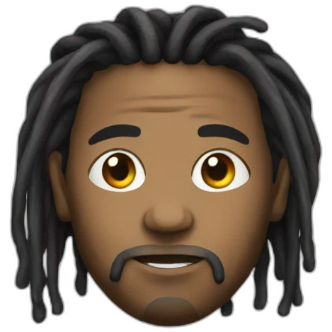 Future with dreads emoji