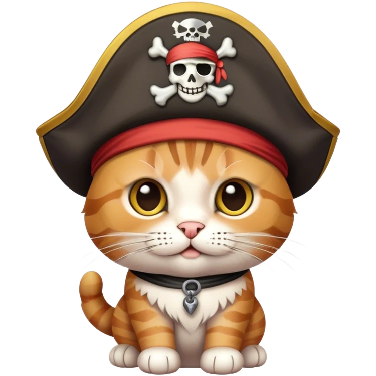 Korsan kedi emoji