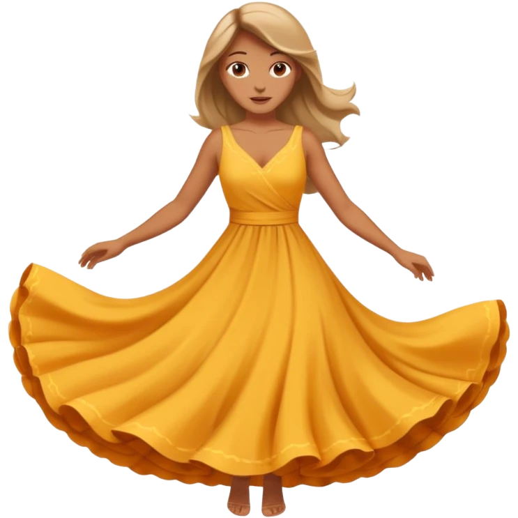 woman in spining emoji