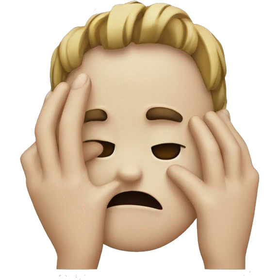 face palm emoji