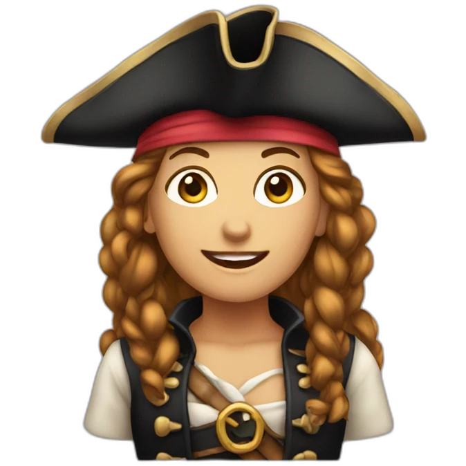 female pirate emoji