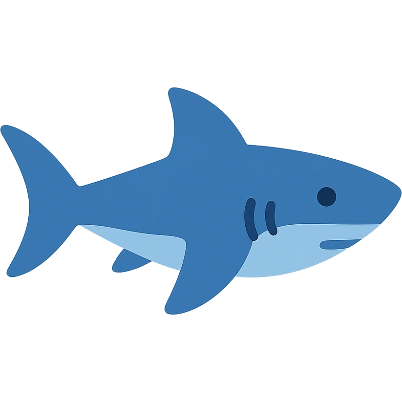 Shark emoji