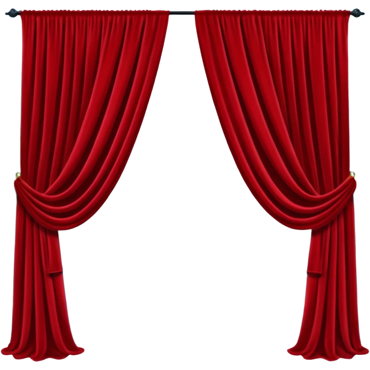 backdrop curtain emoji