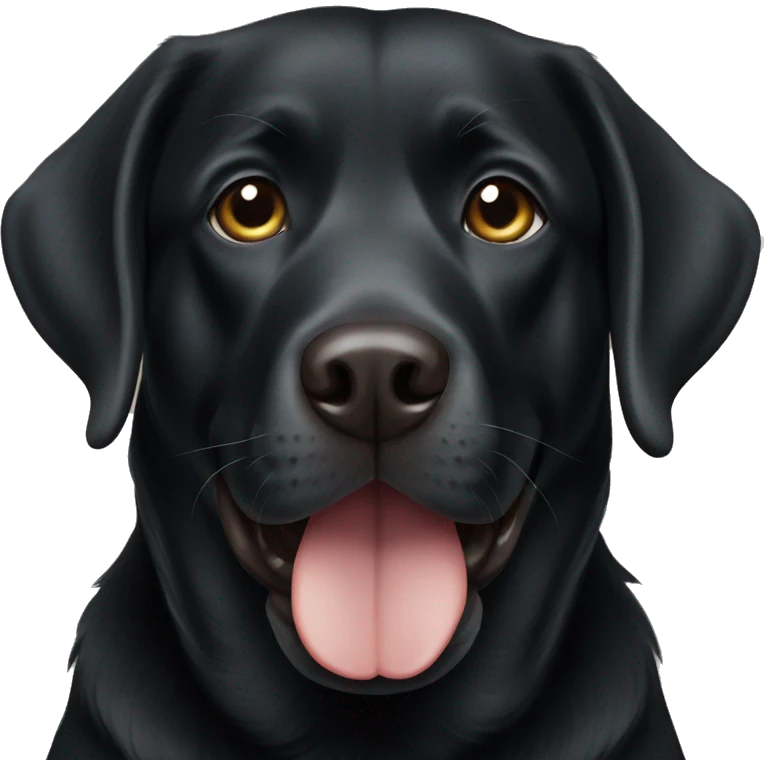 Black Labrador emoji