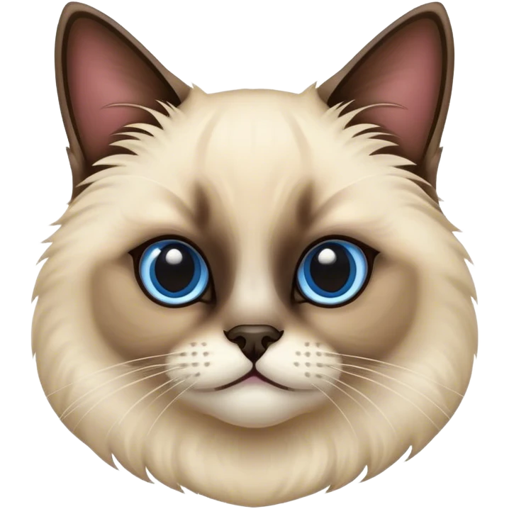 siam cat пушистый emoji