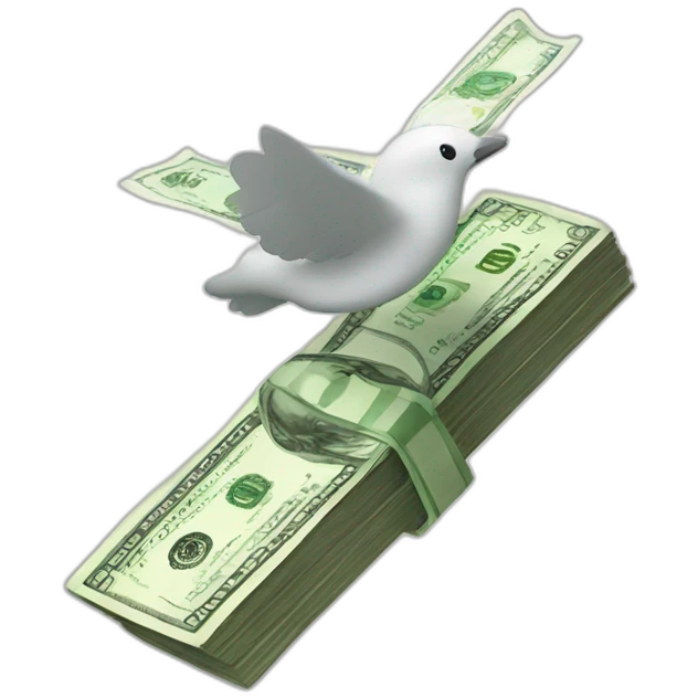 money flying emoji