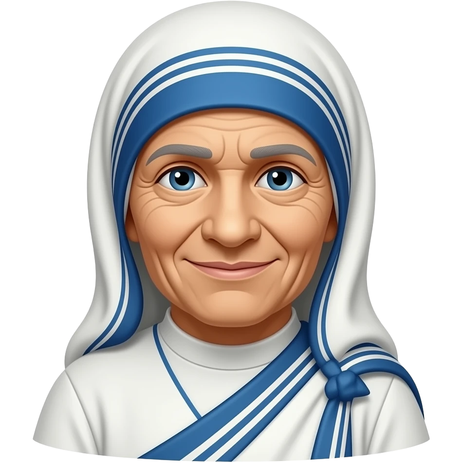 직진하는 오지랖 넓은 마더테레사 emoji