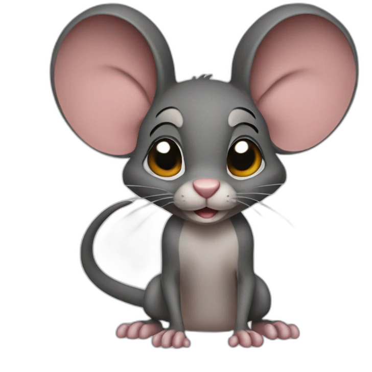 Chiseled rat emoji