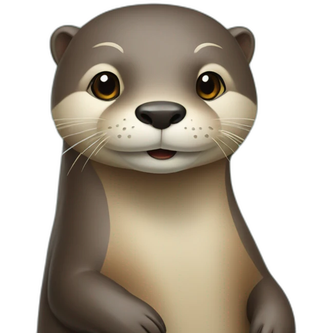 Loutre sur tortur emoji