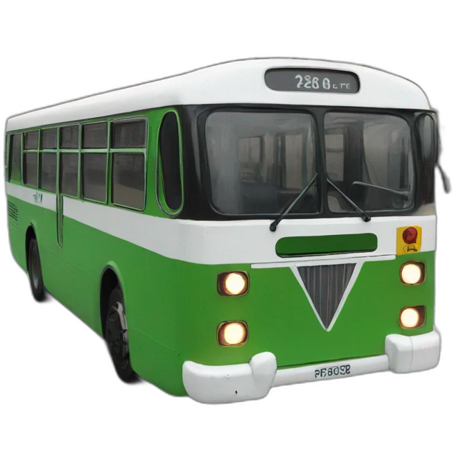 A Brussels bus emoji