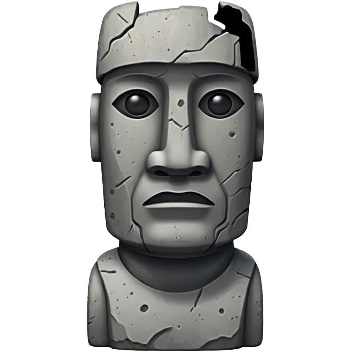 Moai emoji