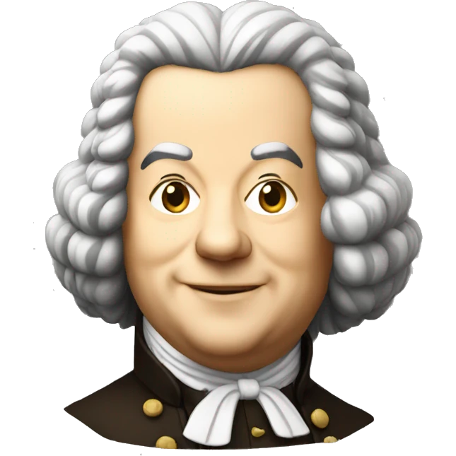 johann bach standing emoji
