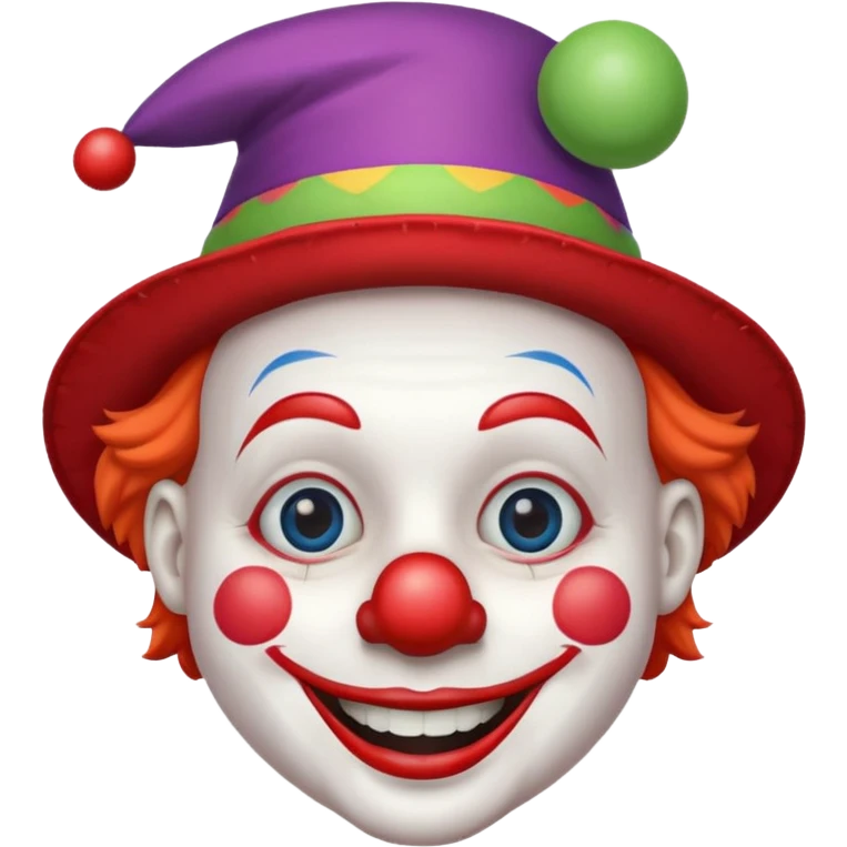 clown with hat emoji