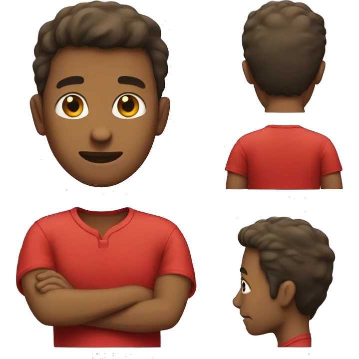 red shirt emoji