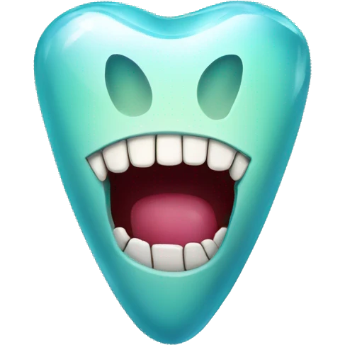 Tooth gem emoji