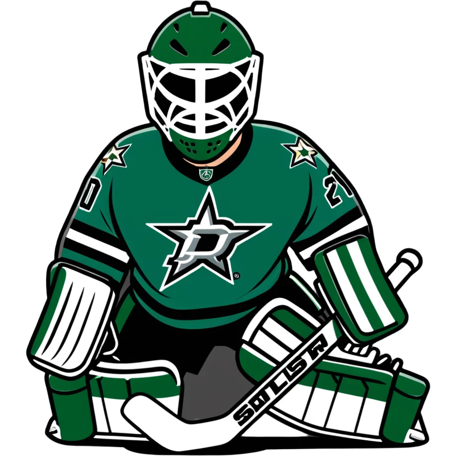 Dallas Stars Otter goalie emoji