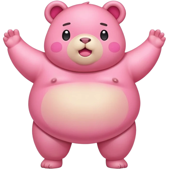 Lechonk (full body) emoji
