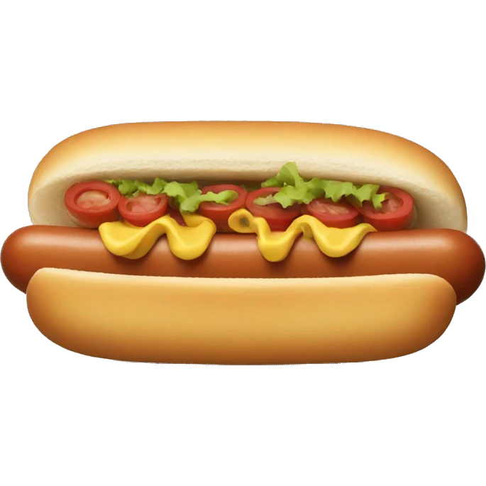 hot dog emoji