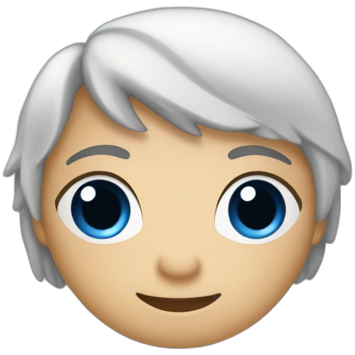 Letra "K" azul emoji