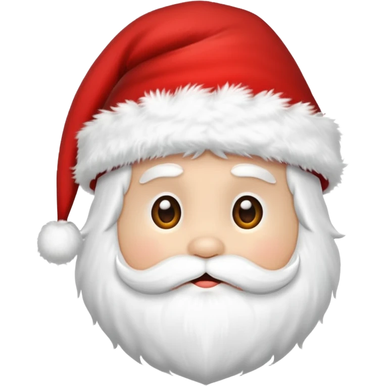 A cute Santa hat with no santa emoji
