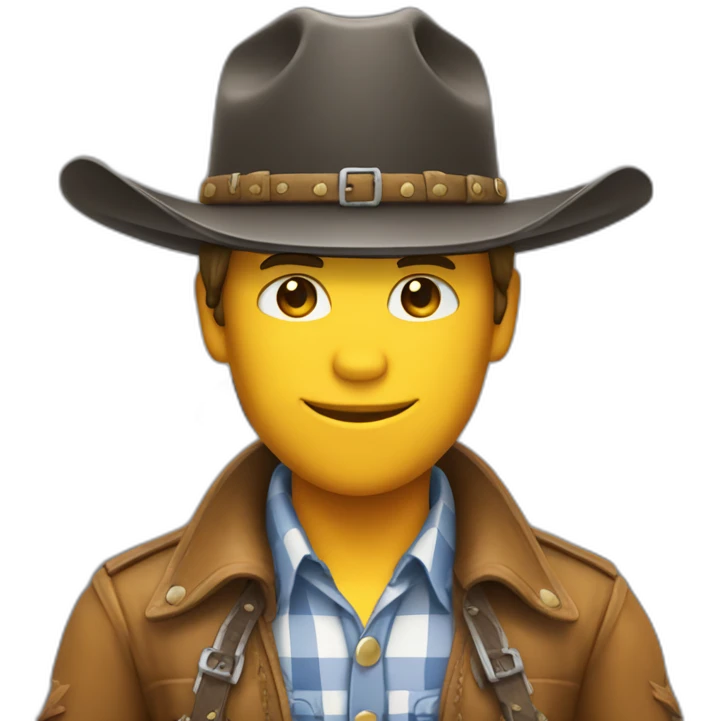 Chapeau de cow-boy emoji