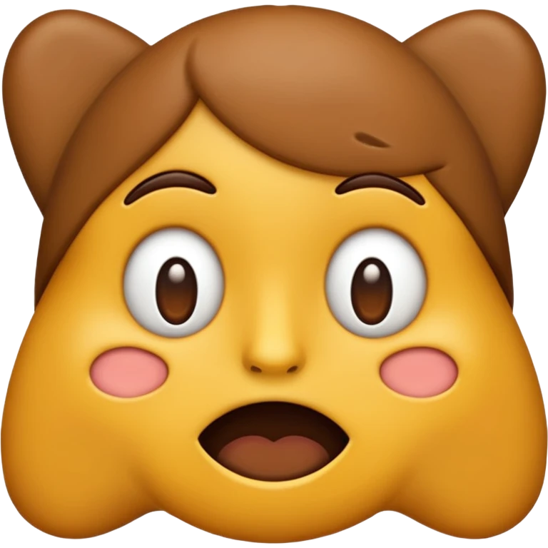 shit emoji with no eyes, nose, mouth  emoji