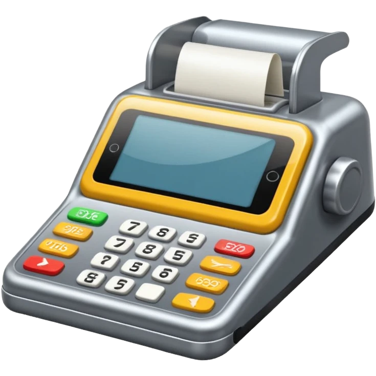 Máquina de passar cartão de crédito  emoji