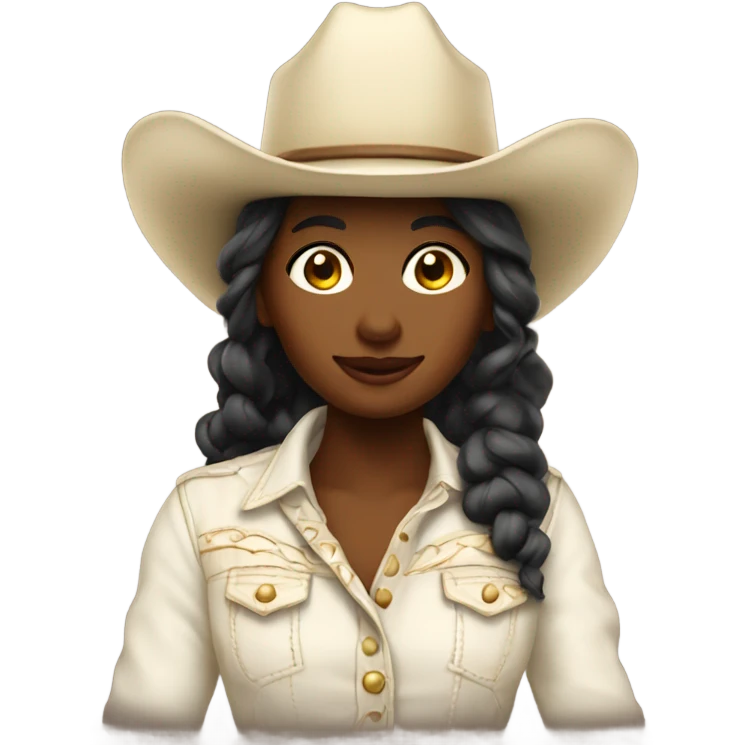 Cowgirl ic cream  emoji