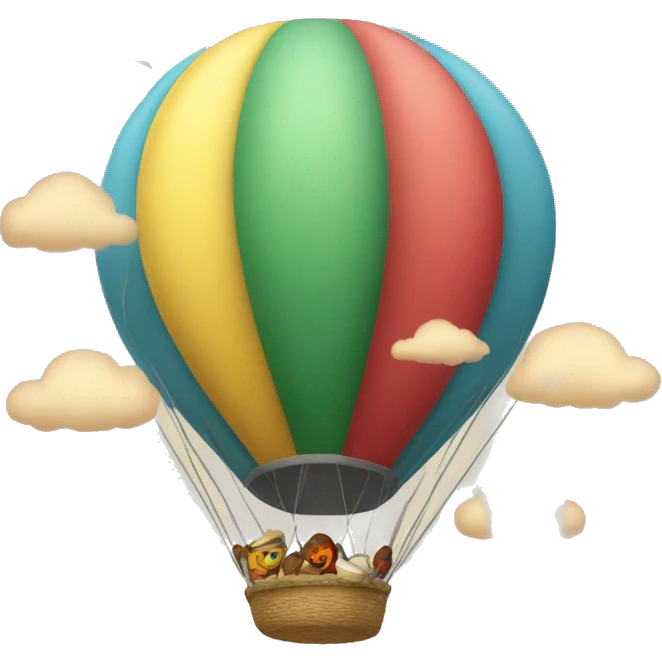 Montgolfières  emoji