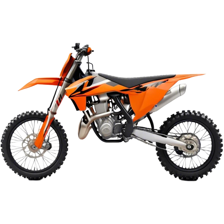 KTM Dirtbike - KTM 250 SX (Model Year: 2021) (Iconic colour: Orange) emoji