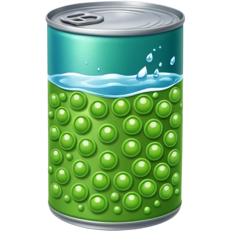 green peas can emoji
