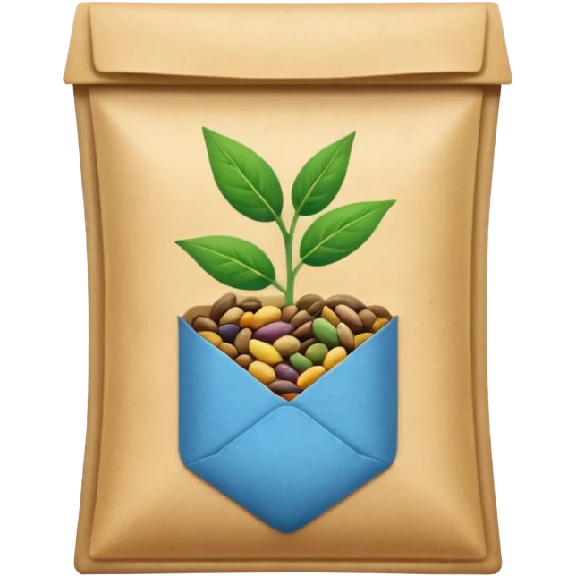 seed packet pocket emoji