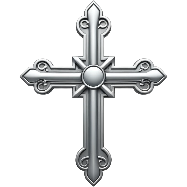 Upside-down cross1 emoji