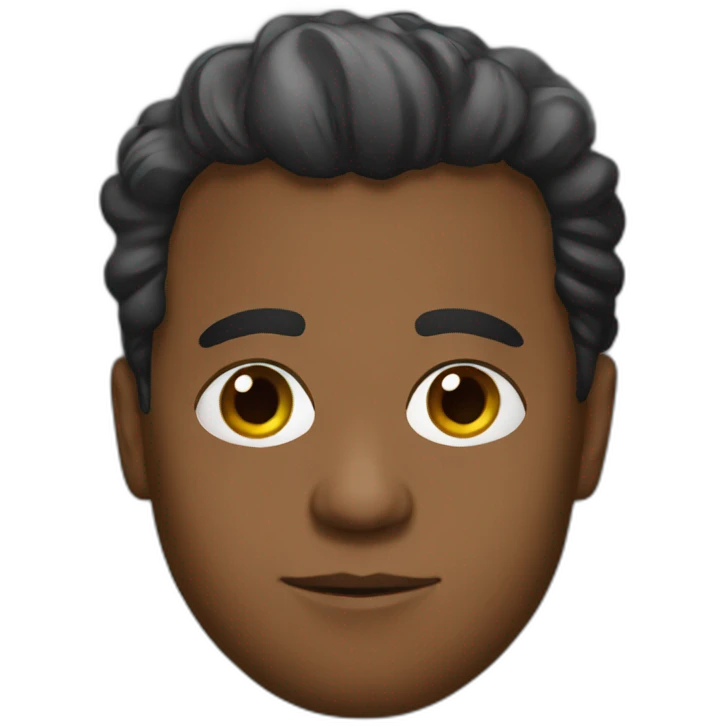 black trump emoji