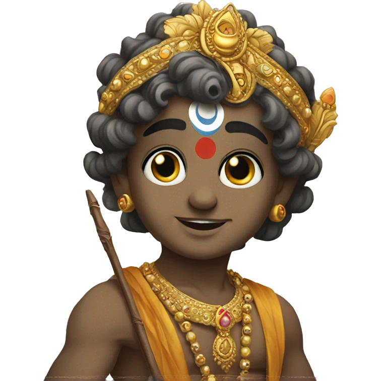 Lord Krishna  emoji