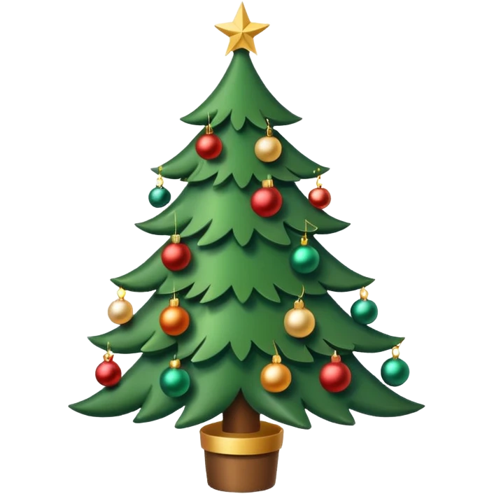 Christmas tree emoji