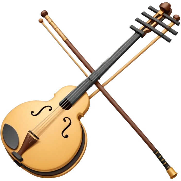L'instrument traditionnel chinois, l'Erhu emoji