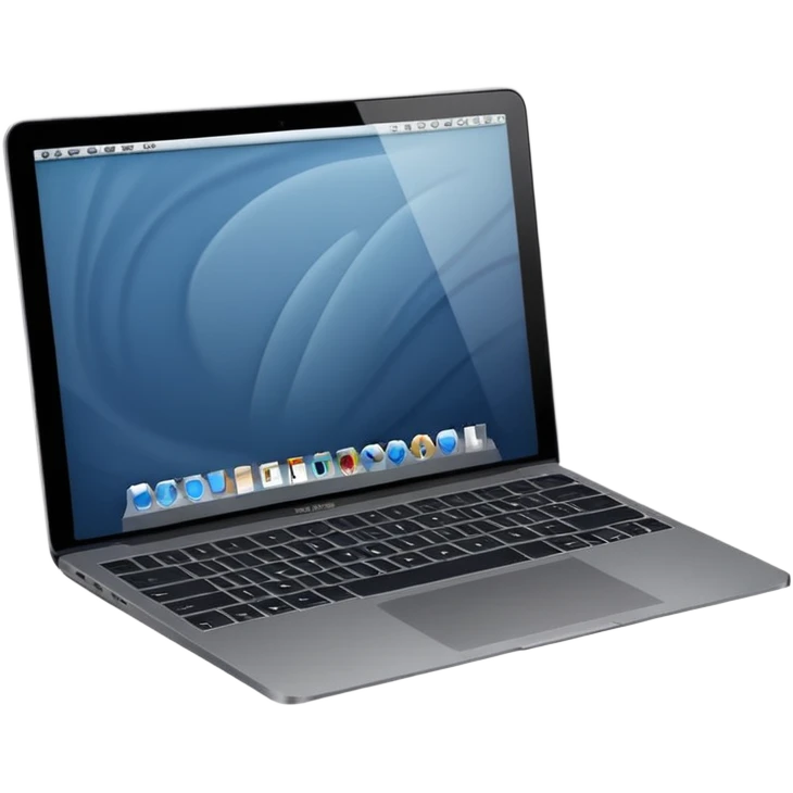 MACBOOK IN THE BACKSIDE emoji